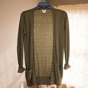 Green Cardigan